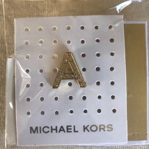 New Michael Kors Pin Initial A